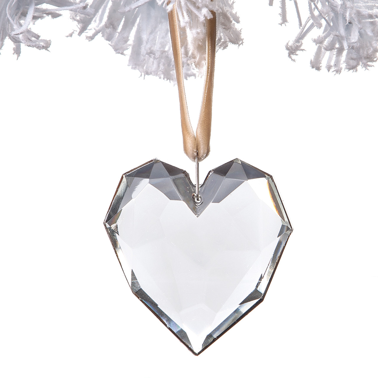 Faceted Heart Ornament thumbnail