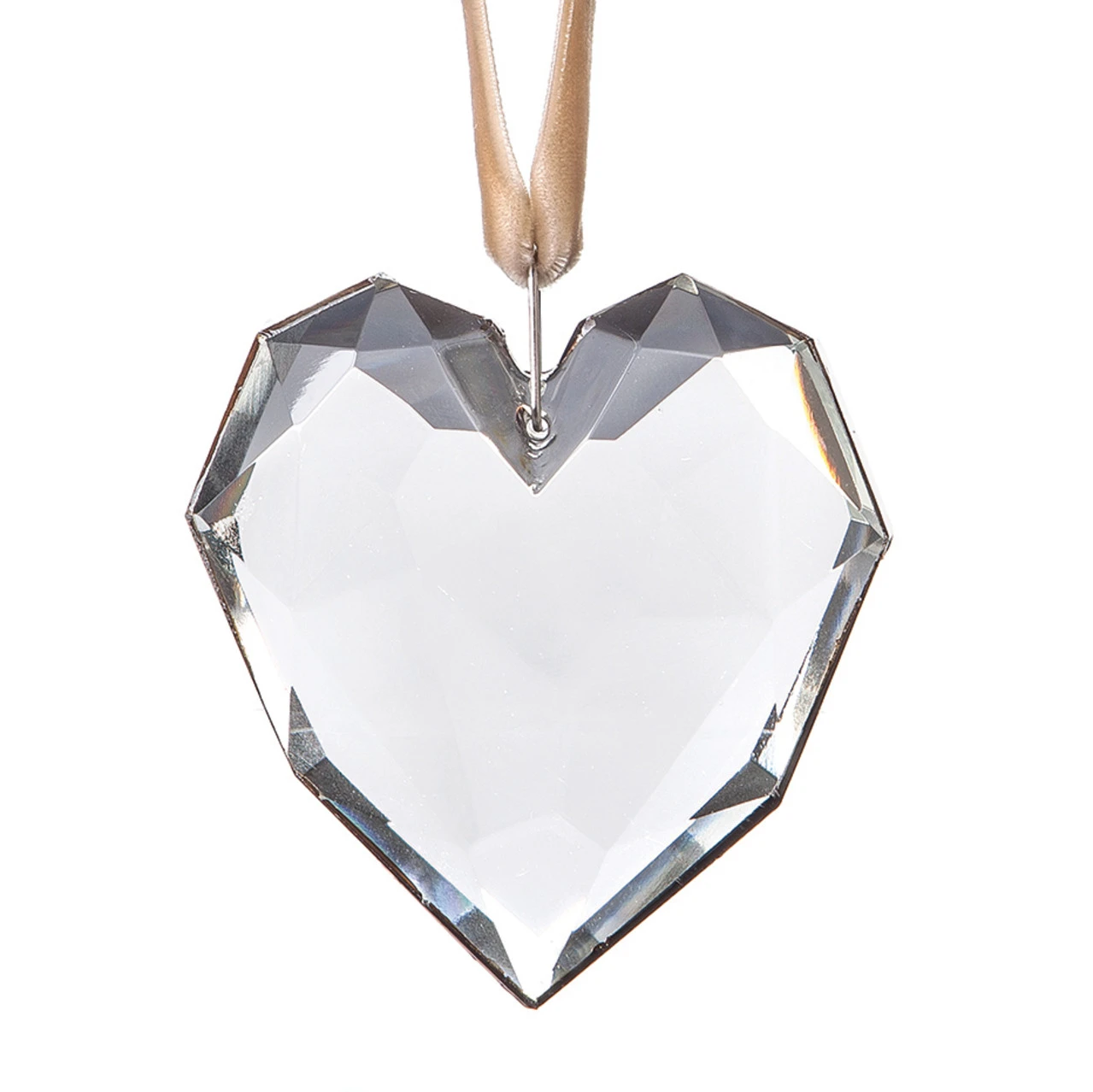 Faceted Heart Ornament thumbnail
