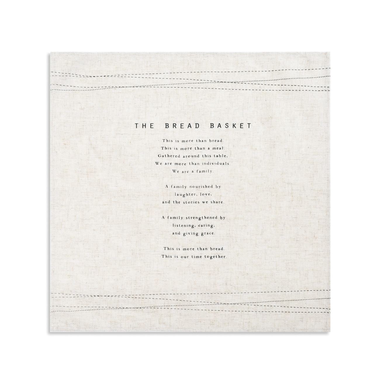 Gatherings Collection Ceramic Bread Basket With Towel thumbnail