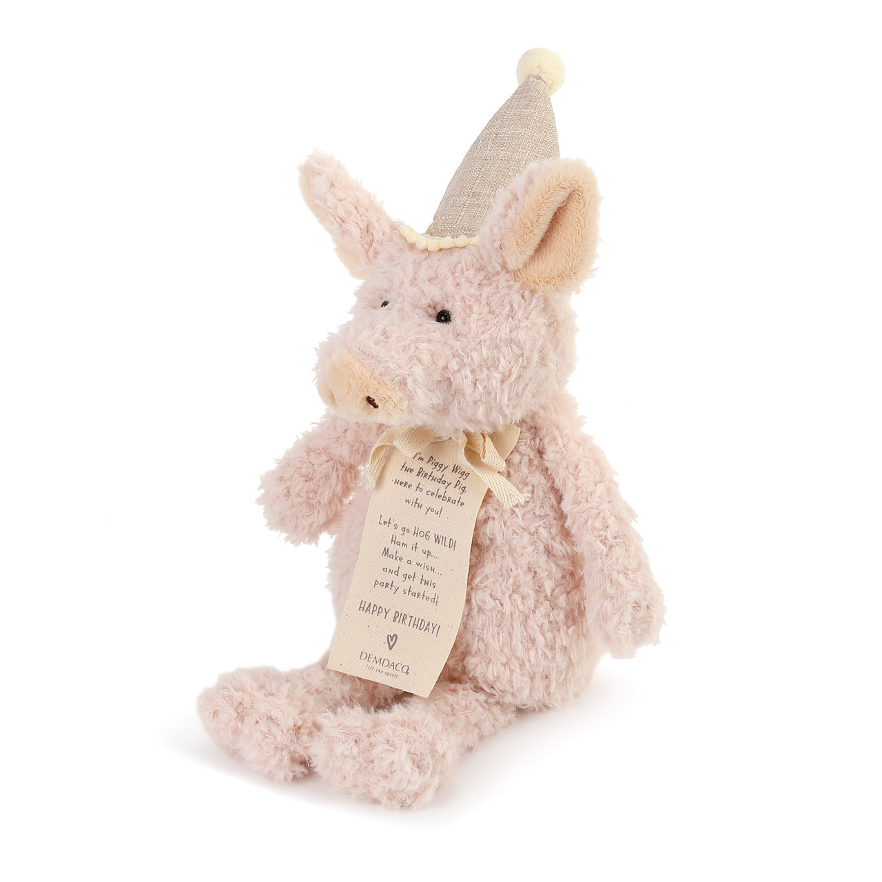 Piggy Wigg the Birthday Pig Plush Toy thumbnail