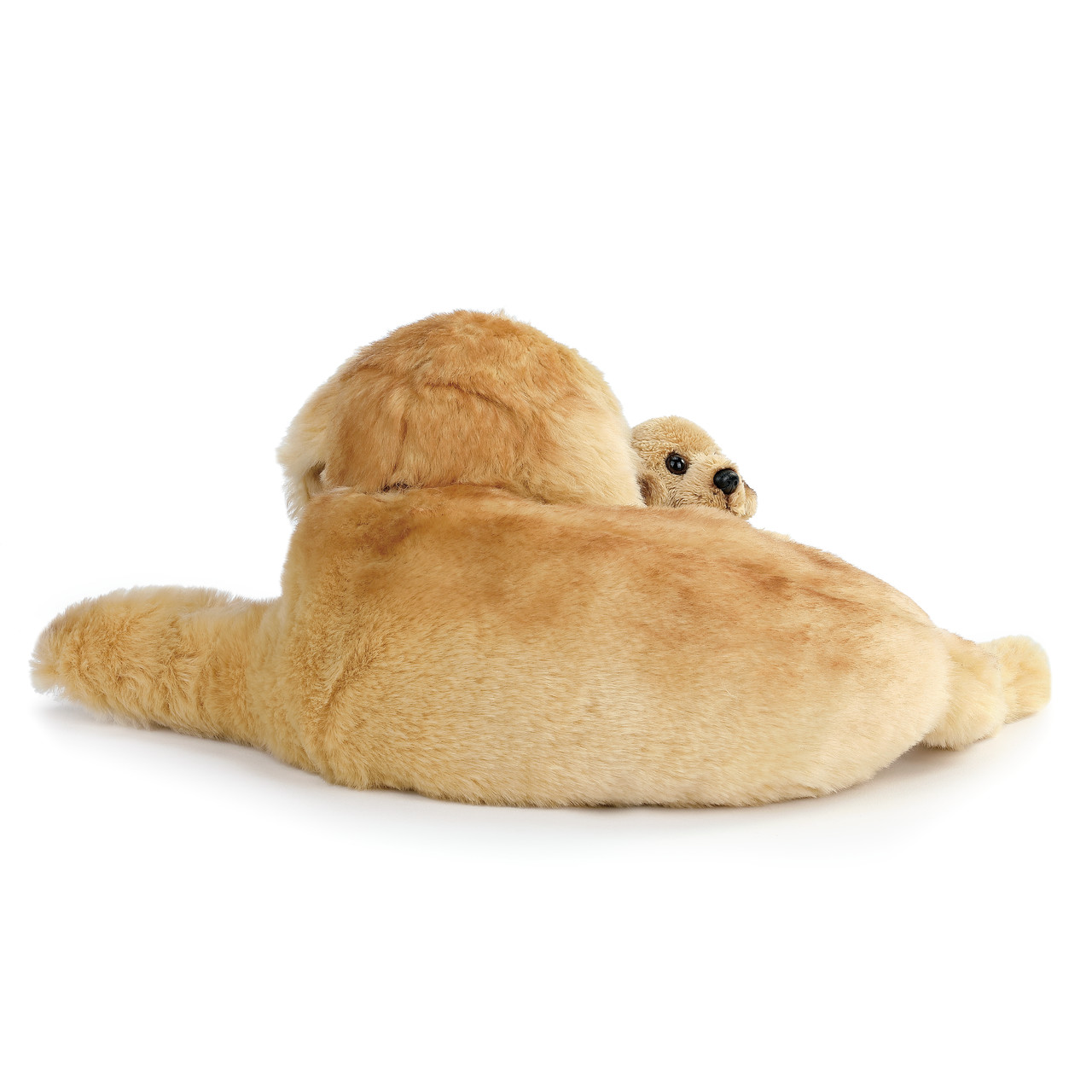 "You and Me" Yellow Lab and Pup Plush Toy thumbnail