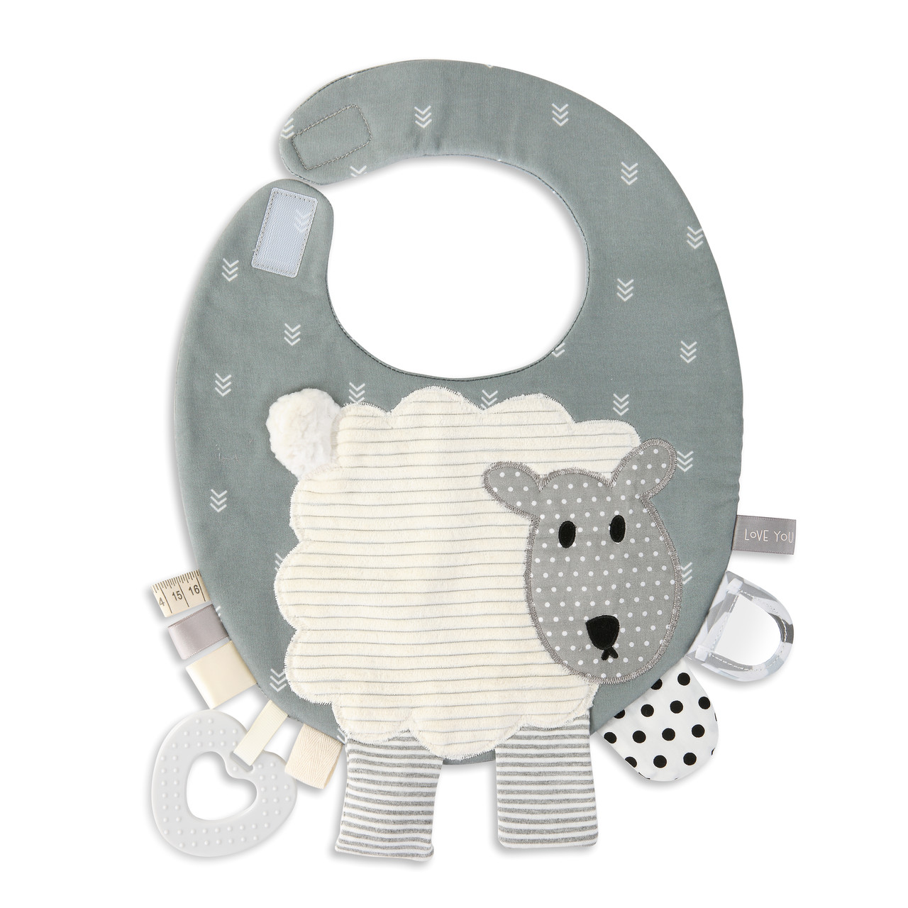 Mommy & Me Activity Bib - Lamb thumbnail