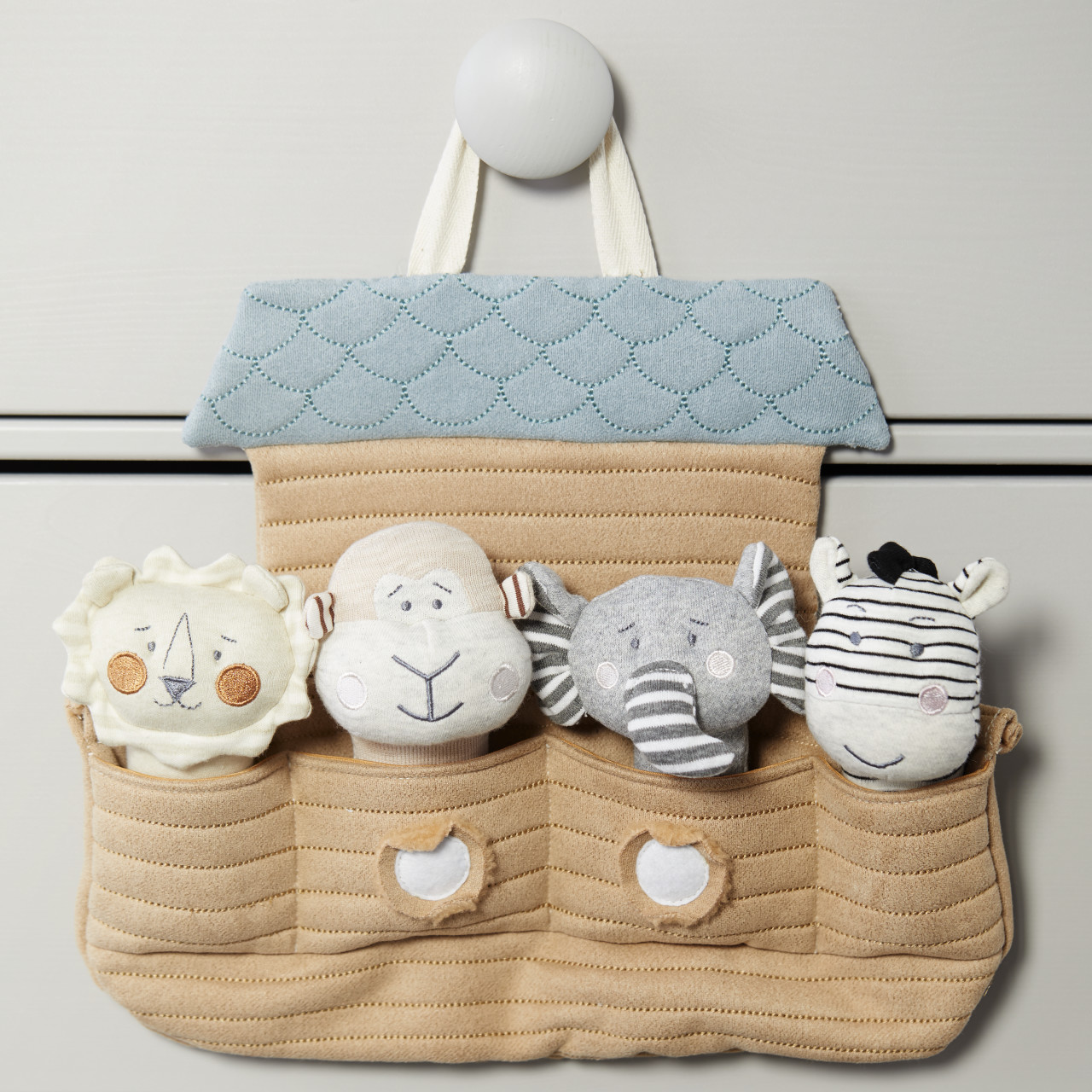 Noah's Ark by Lori Siebert Squeakers Stuffed Animal Toy Set thumbnail