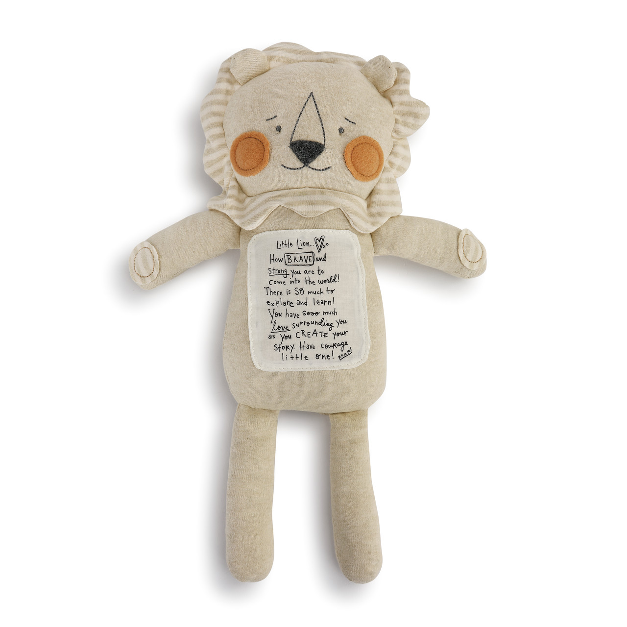 Noah's Ark by Lori Siebert Brave Little Lion Stuffed Animal 20" thumbnail