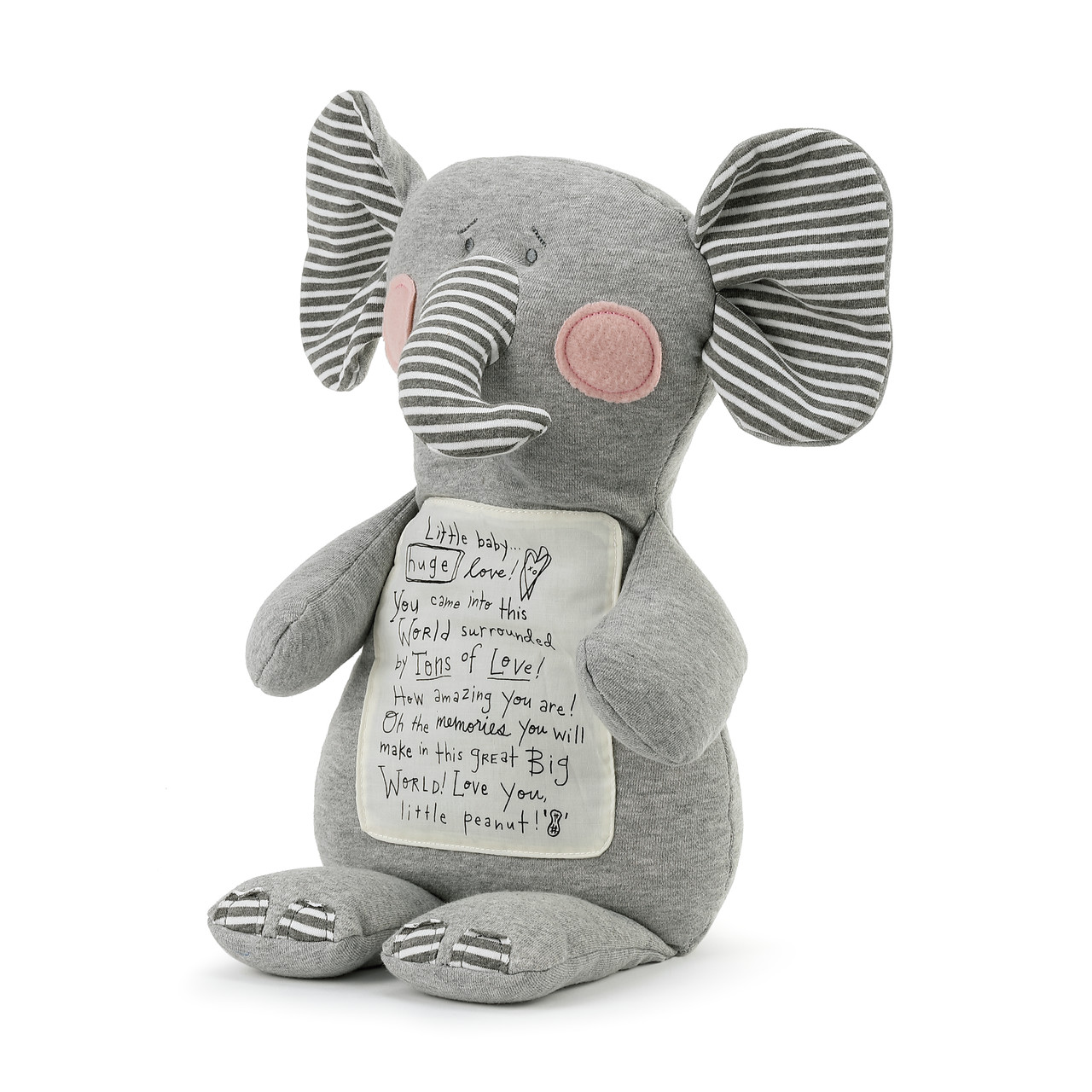 Noah's Ark by Lori Siebert Tons of Love Elephant Stuffed Animal 20" thumbnail