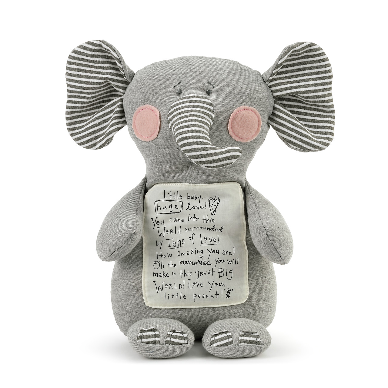 Noah's Ark by Lori Siebert Tons of Love Elephant Stuffed Animal 20" thumbnail