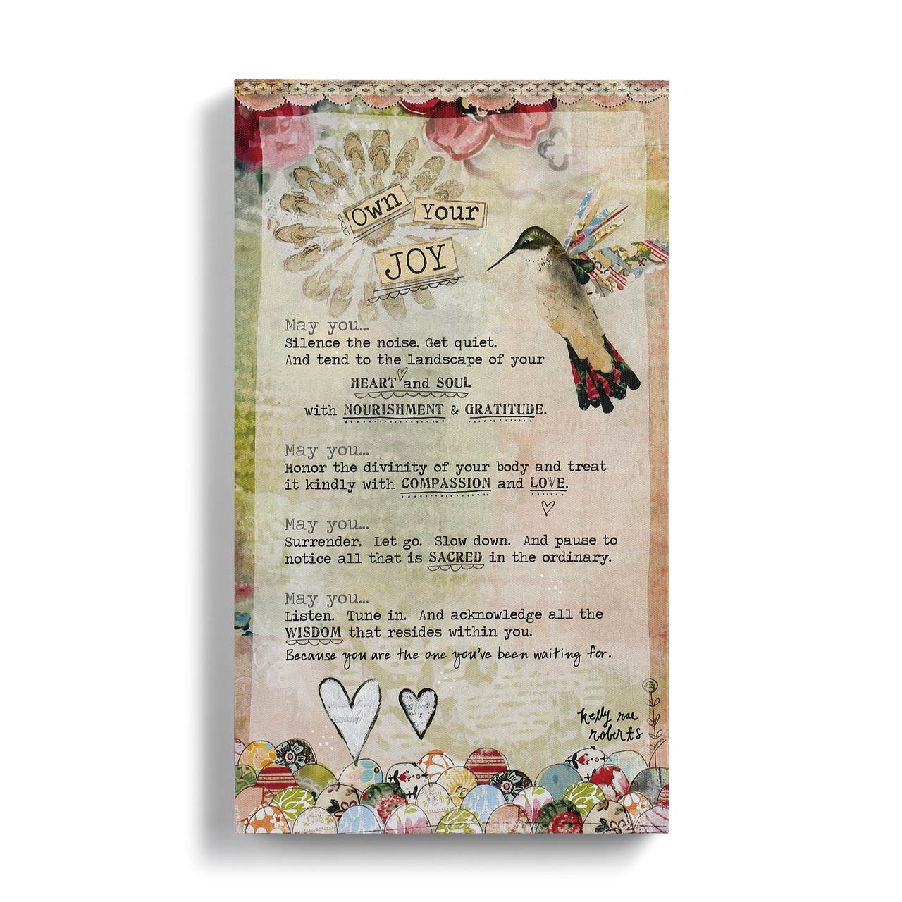 Own Your Joy Manifesto Wall Art thumbnail