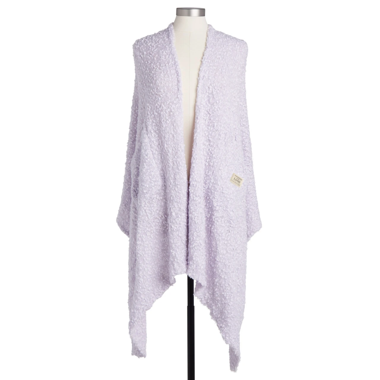 Giving Collection Light Purple Giving Shawl With Pockets thumbnail