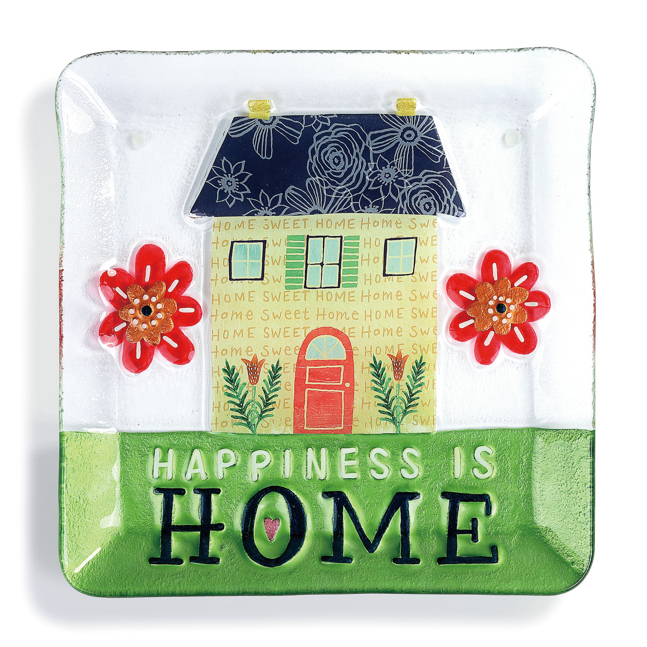 Happiness is Home Square Plate thumbnail