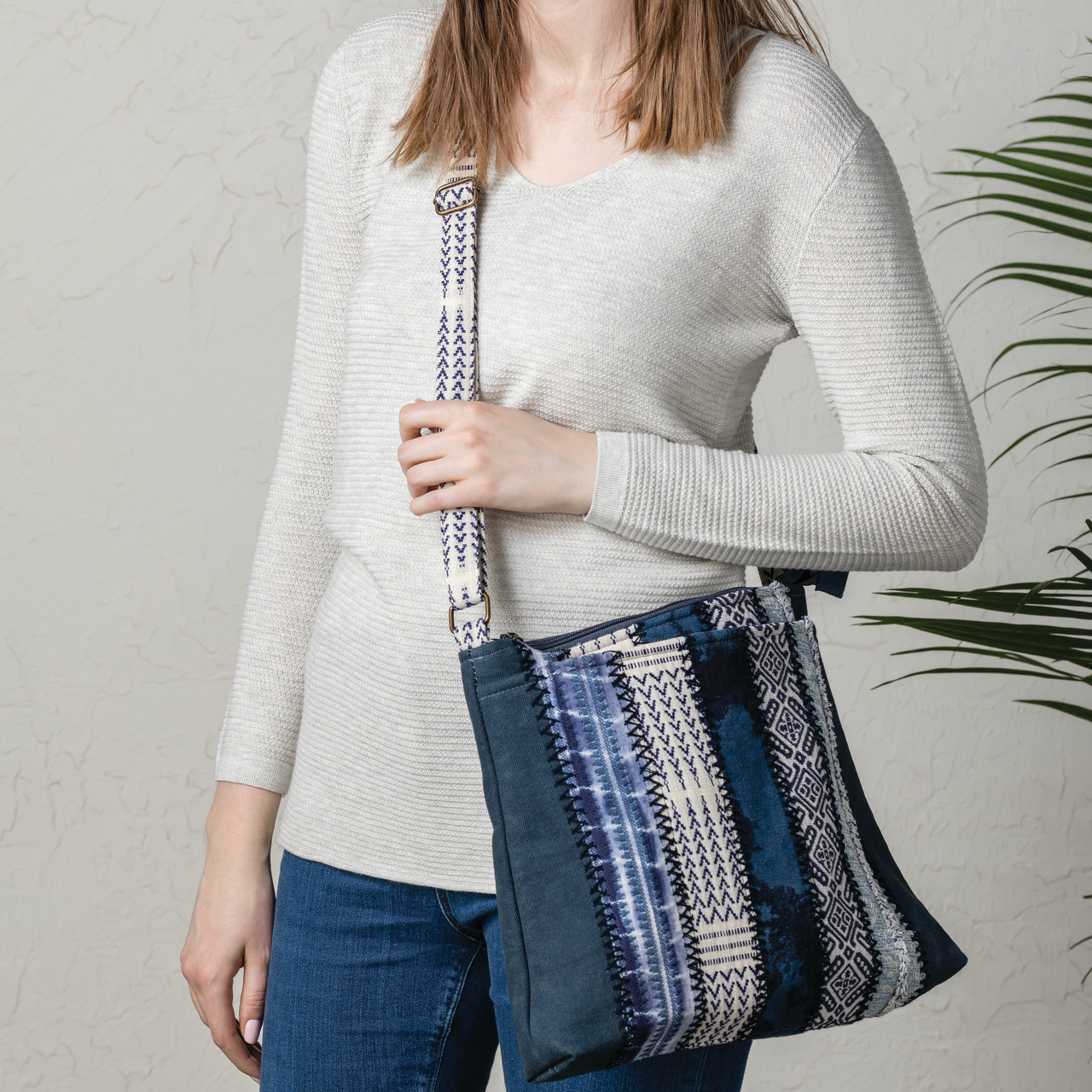 Your Journey Indigo Cross Body Bag thumbnail