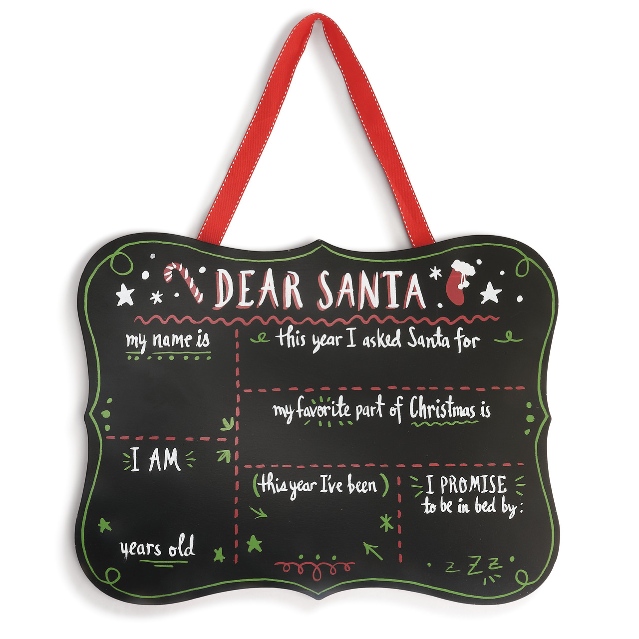 Dear Santa Chalkboard thumbnail