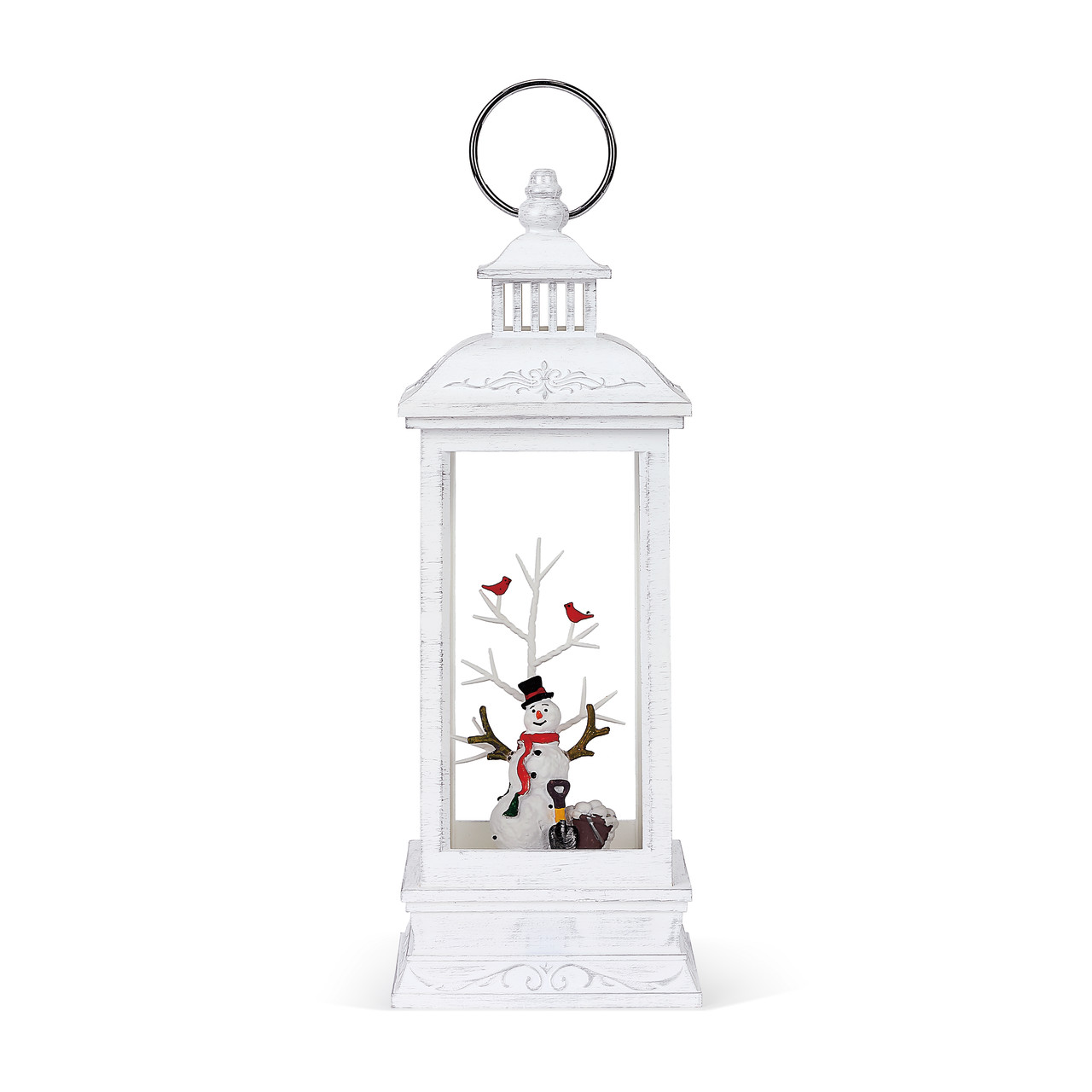 Lit Musical Snowman Lantern thumbnail