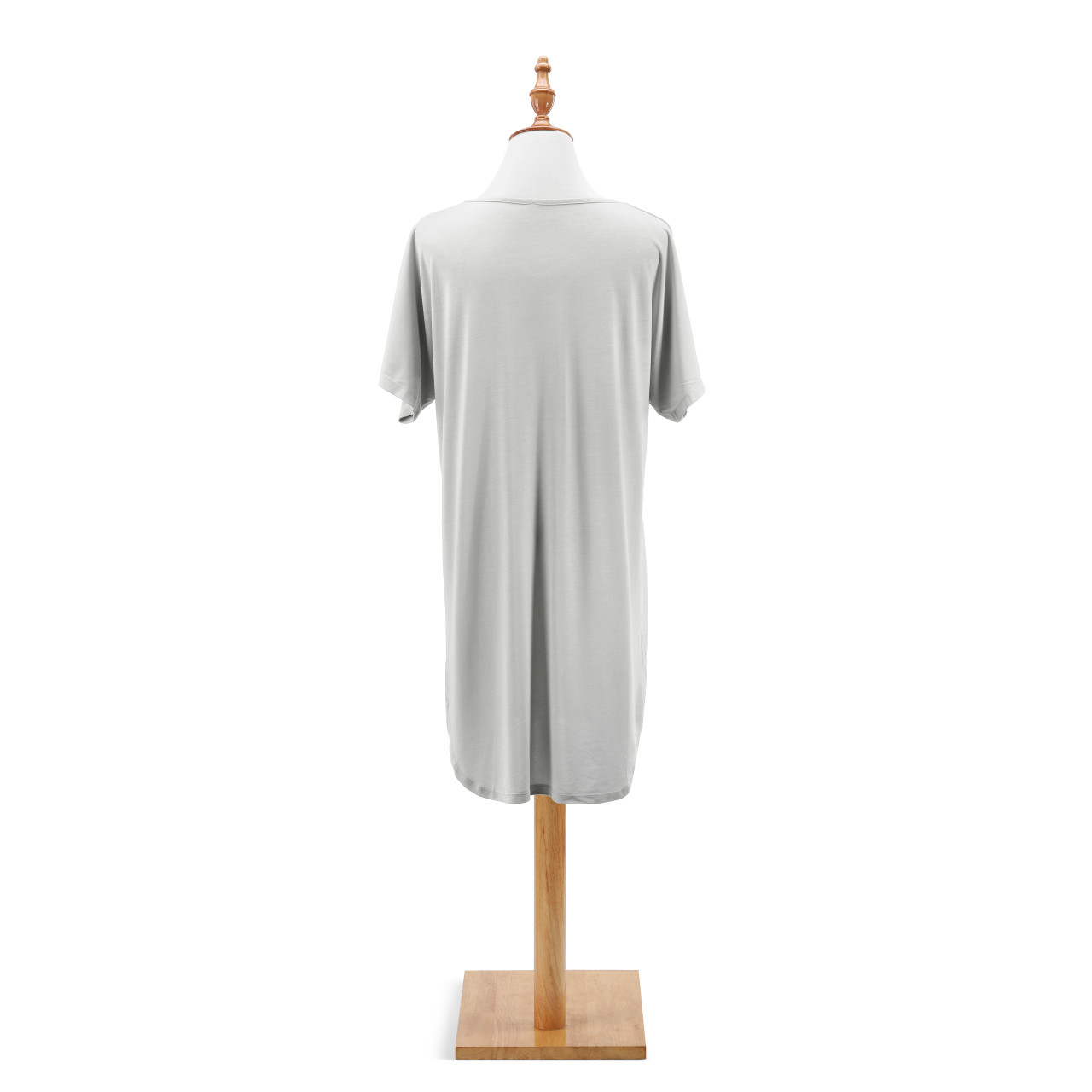 Comfort Apparel Pebble Bamboo Long Lounge Shirt thumbnail