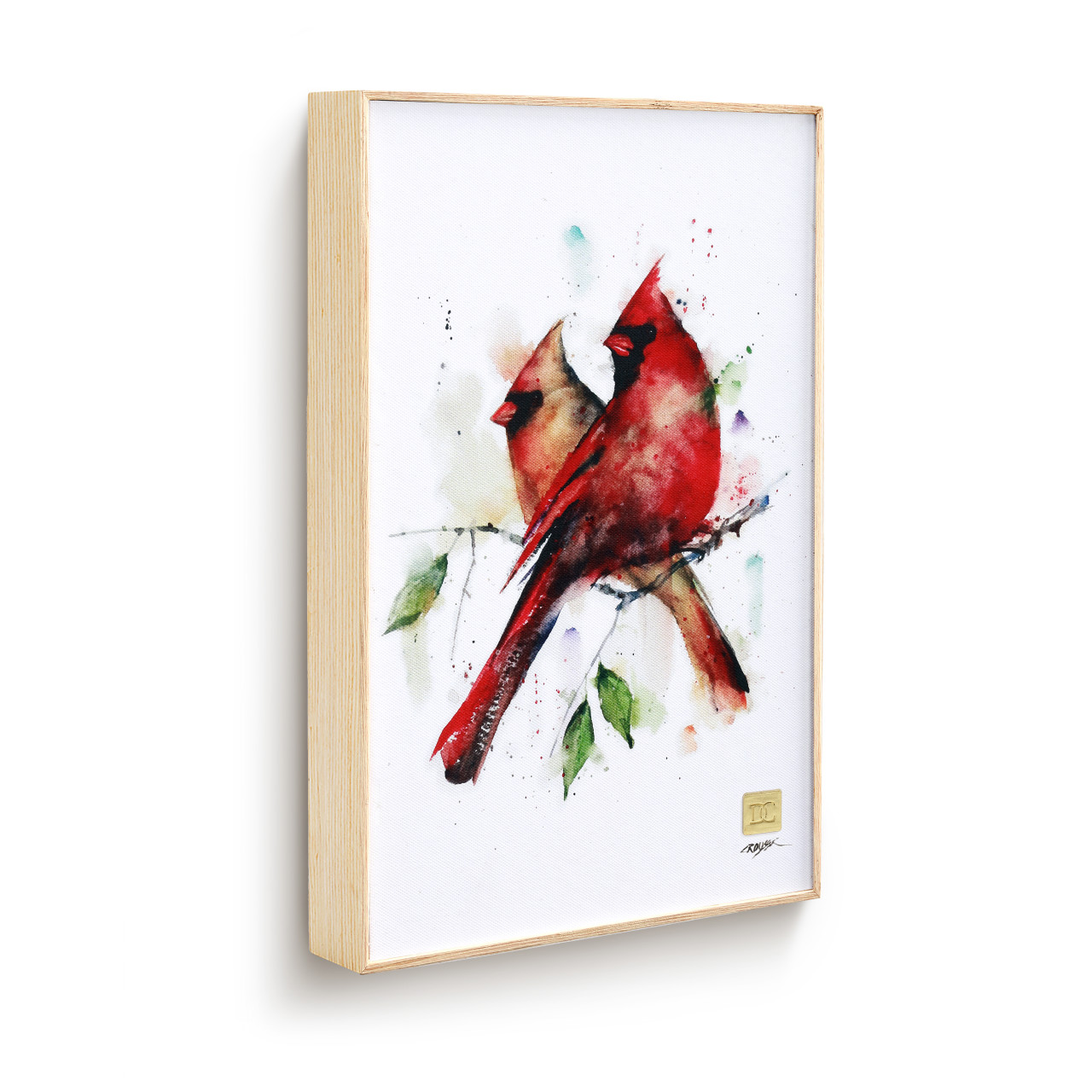 Cardinal Pair Wall Art thumbnail