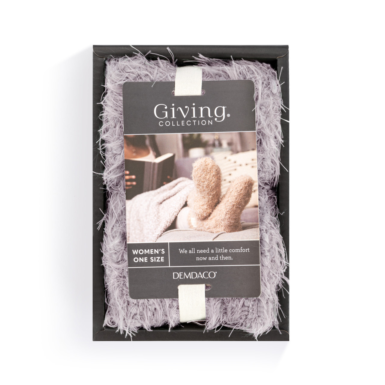 Giving Collection Light Purple Cozy Giving Socks Set thumbnail
