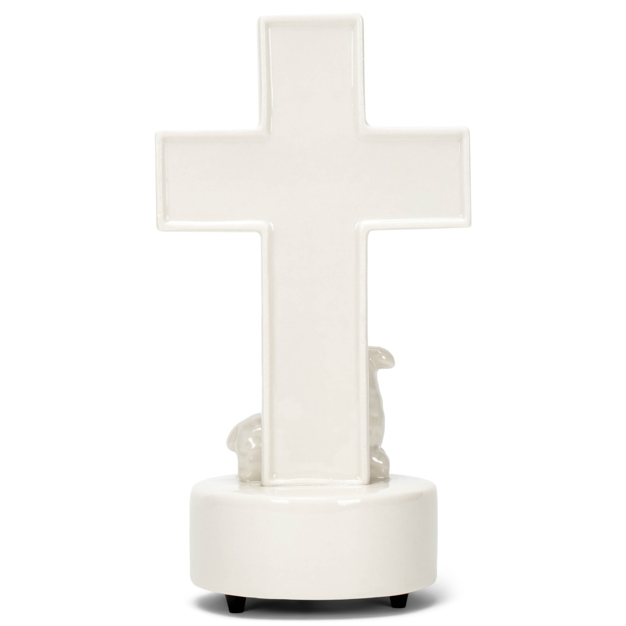 Jesus Loves Me Medallion Musical Cross thumbnail