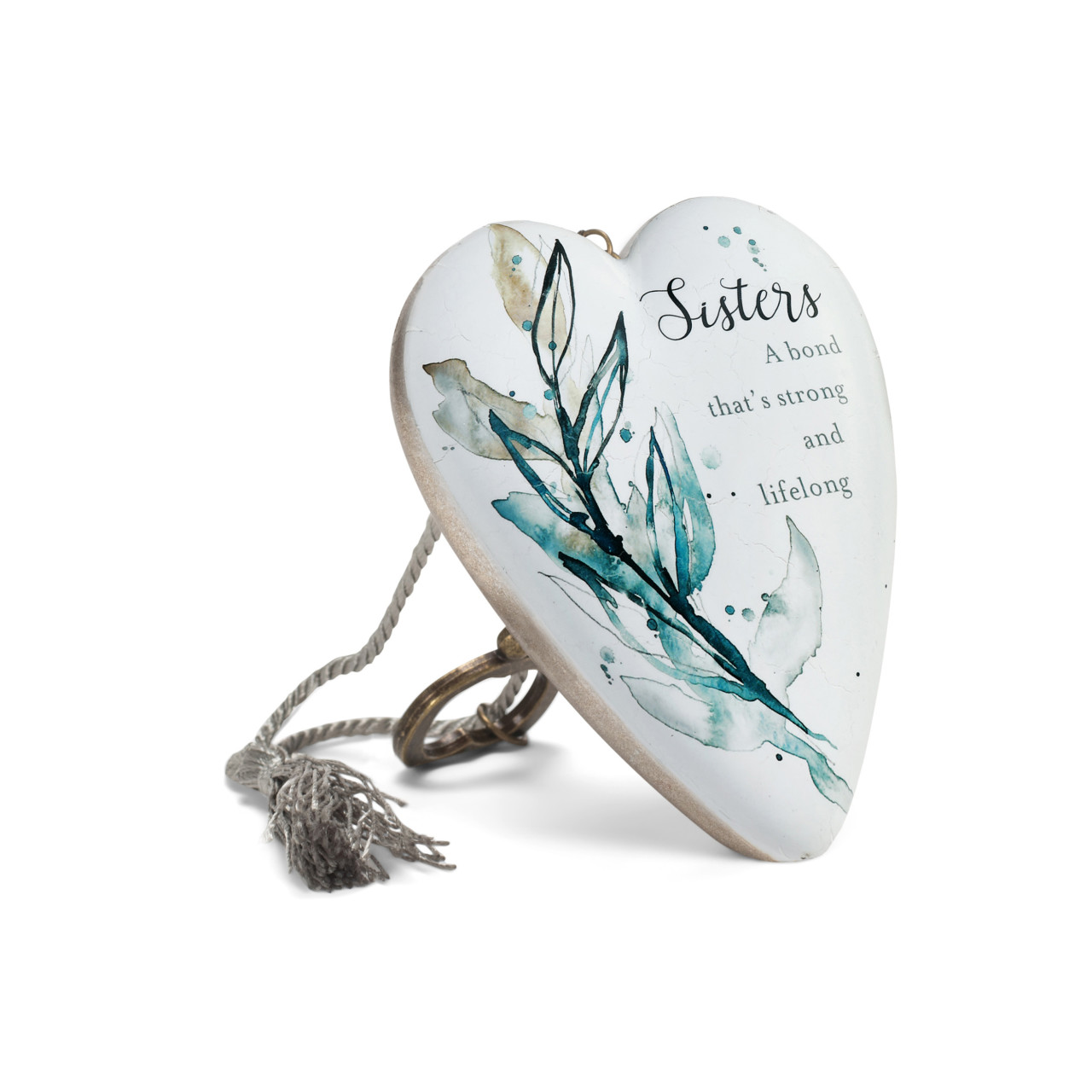 Art Hearts Sisters Strong Lifelong Bond Art Heart 3.5" x 3.5" thumbnail