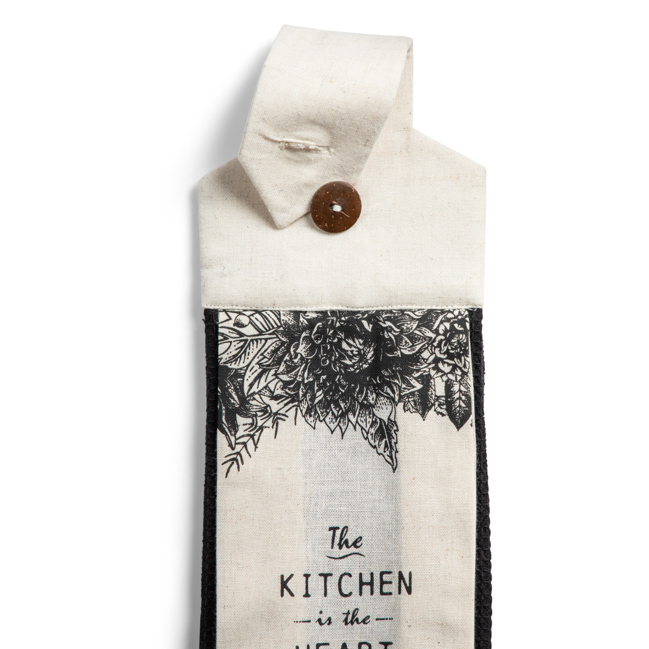 Heart of the Home Button Loop Tea Towel thumbnail