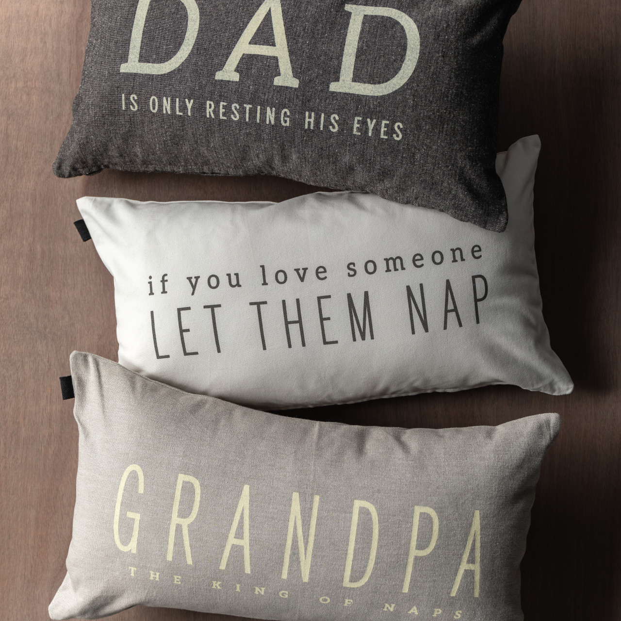 White If You Love Someone Let Them Nap Pillow 21" x 12" thumbnail