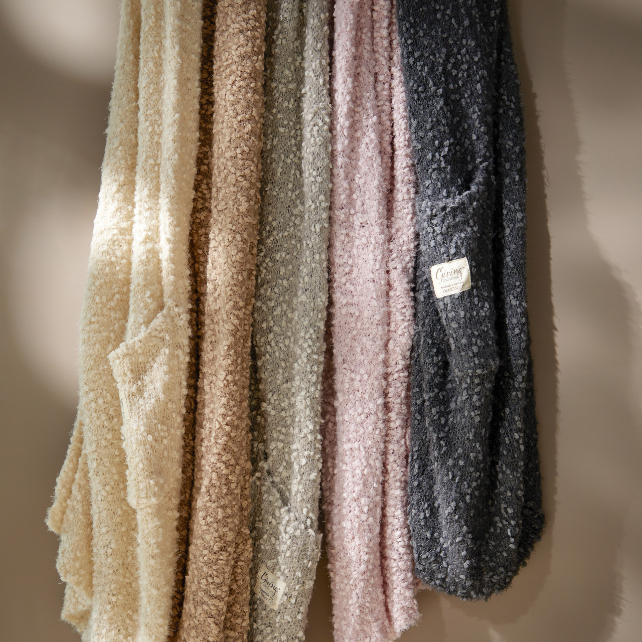 Giving Collection Charcoal Gray Shawl With Pockets thumbnail