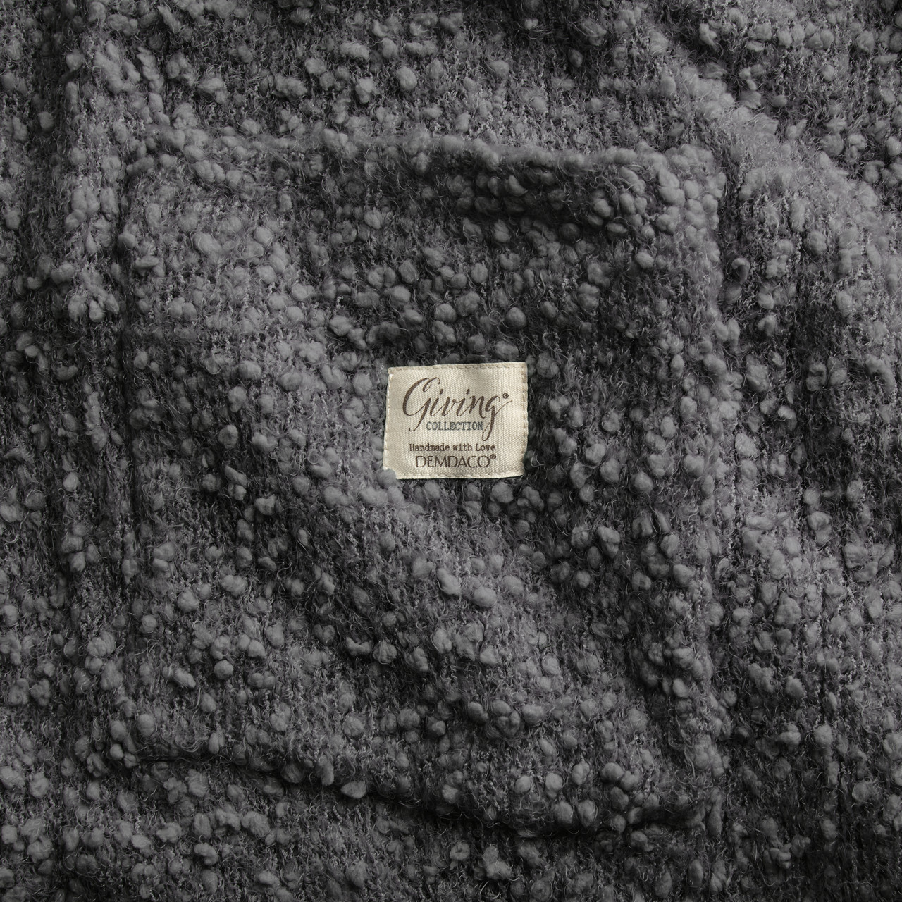 Giving Collection Charcoal Gray Shawl With Pockets thumbnail