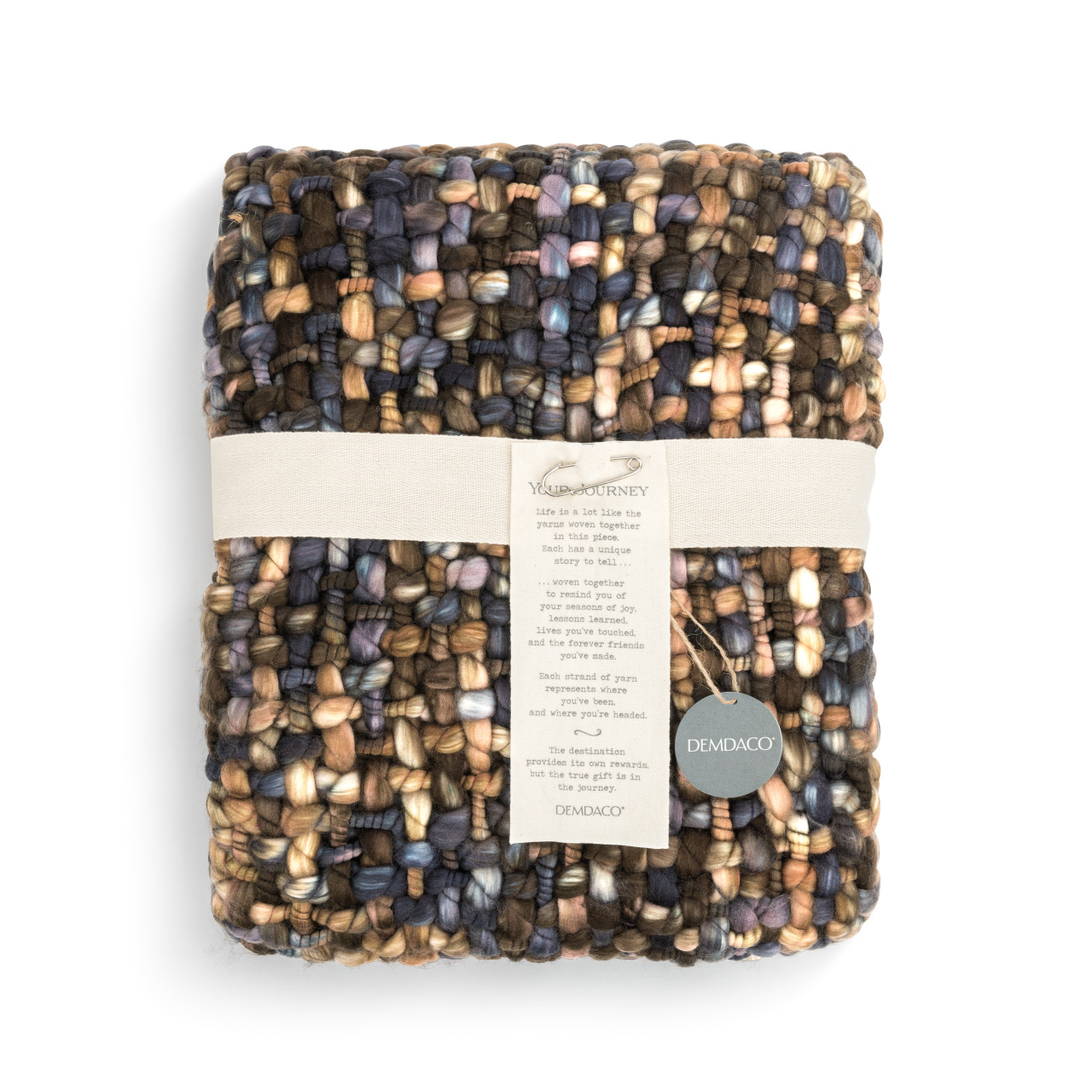 Woven Throw Blanket - Blue/Green thumbnail