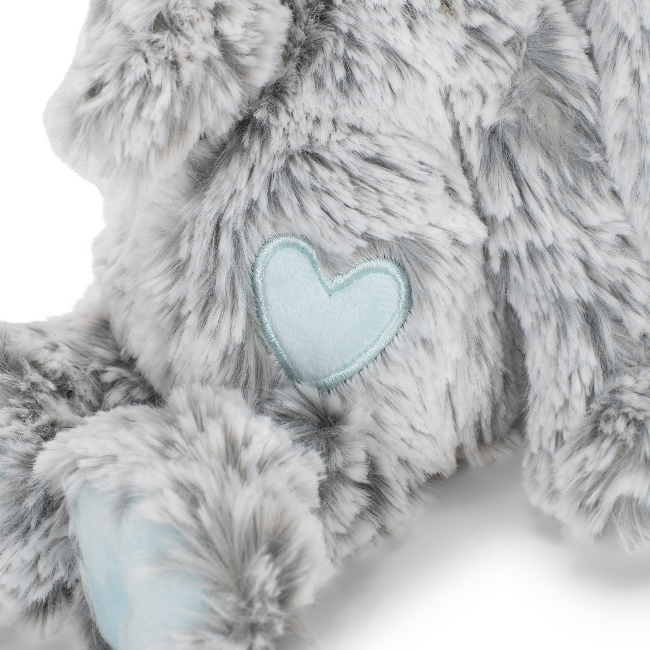 Luxurious Elephant Rattle - Blue - Nursery Keepsake thumbnail