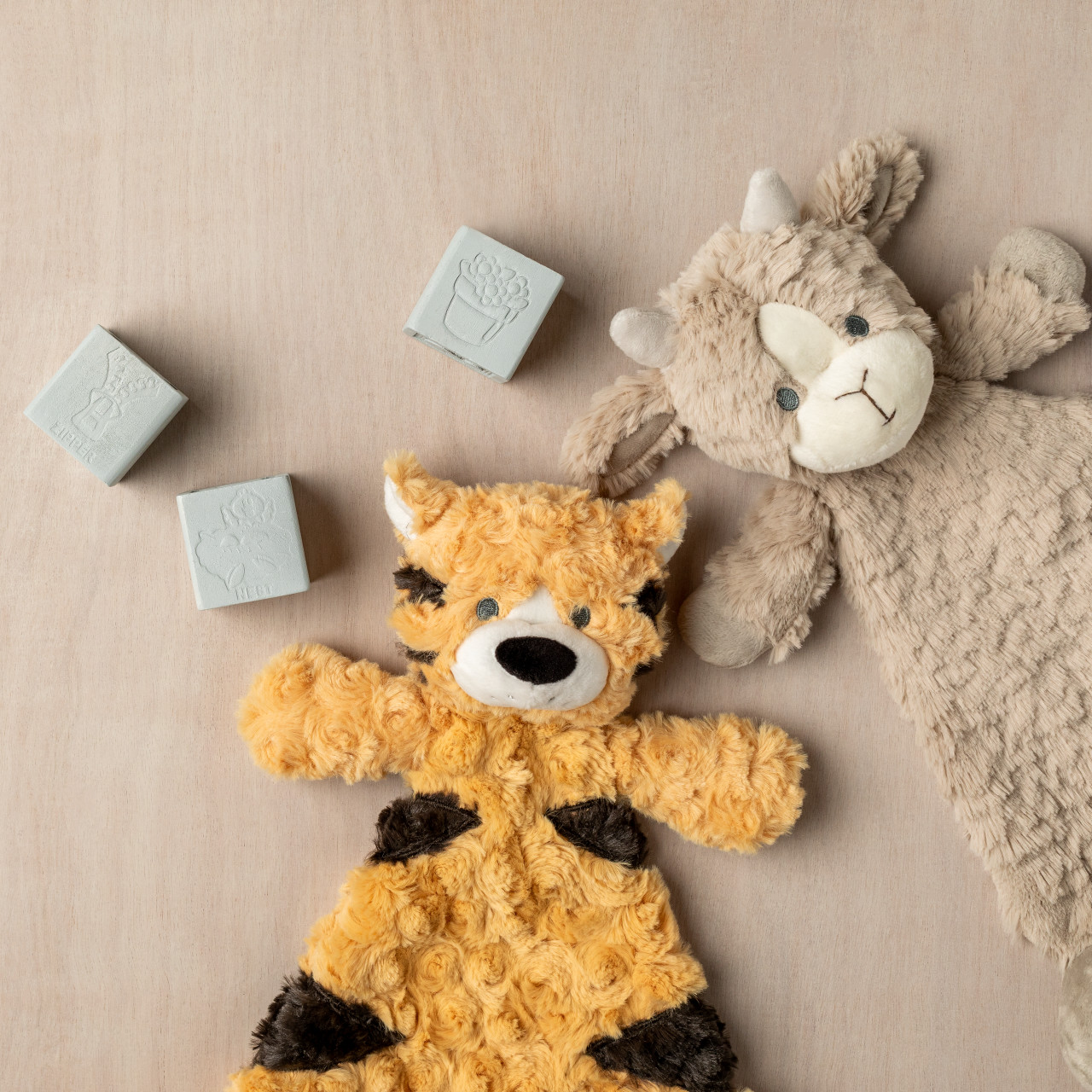 Tobias Tiger Rattle Blankie thumbnail