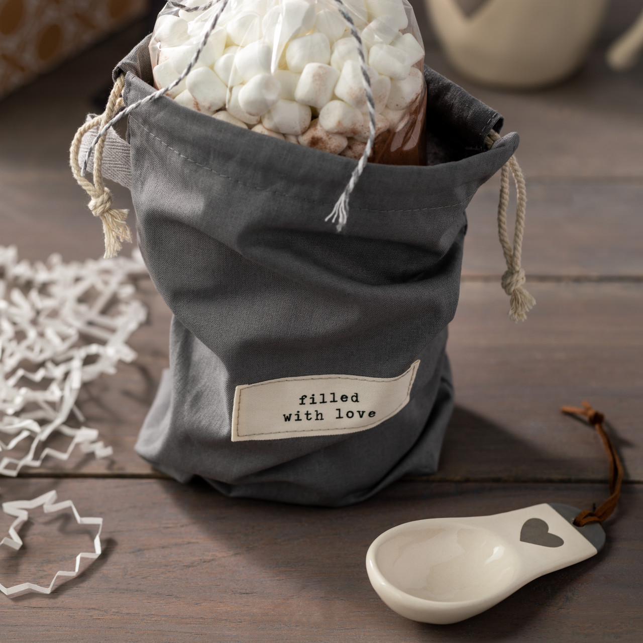 Love Coffee Bag with Scoop - Kitchen Accessory thumbnail