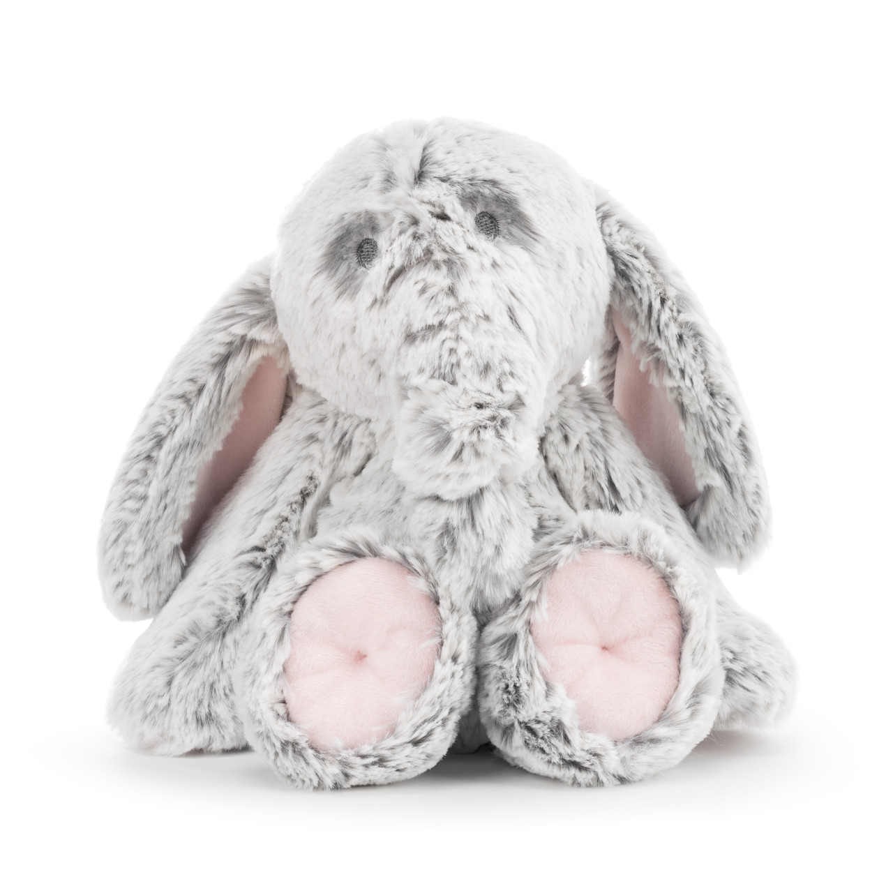 Luxurious Elephant Rattle - Pink - Nursery Keepsake thumbnail