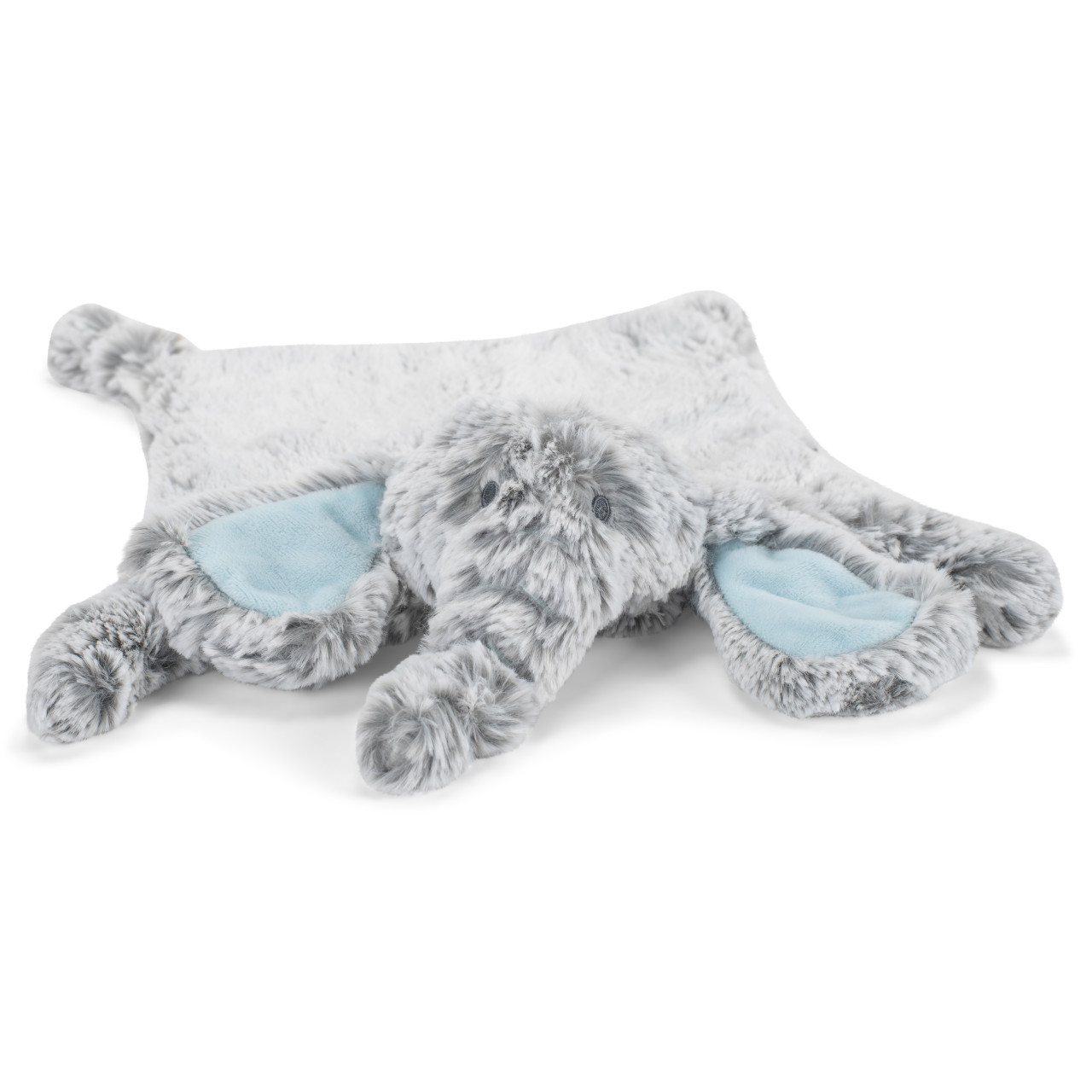 Luxurious Elephant Blankie - Blue thumbnail