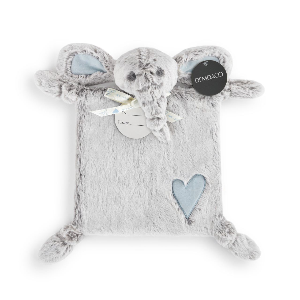 Luxurious Elephant Blankie - Blue thumbnail