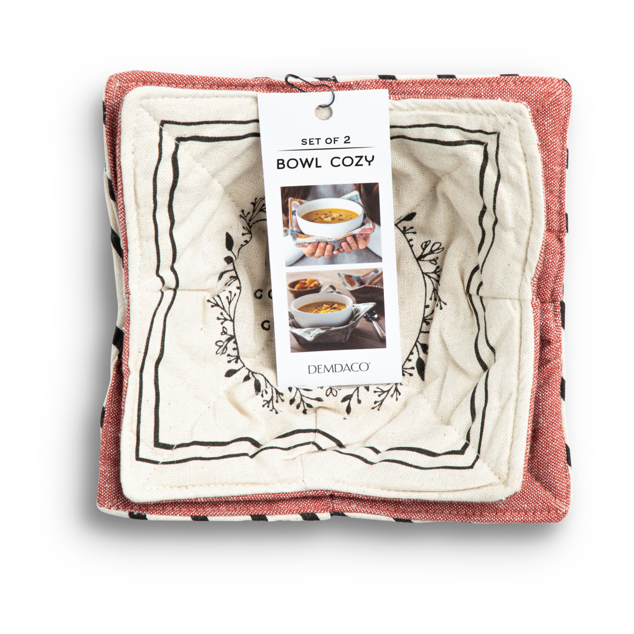 Good Food Bowl Pot Holder - Set of 2 - Kitchen Accessory thumbnail