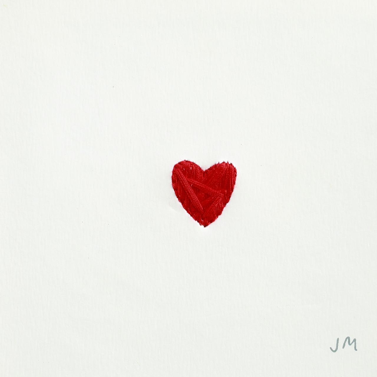 Stitched Heart Wall Art thumbnail