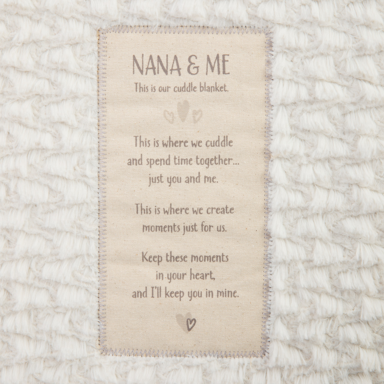 Cuddle Moments Nana and Me Cuddle Time Blanket 50" x 60" thumbnail