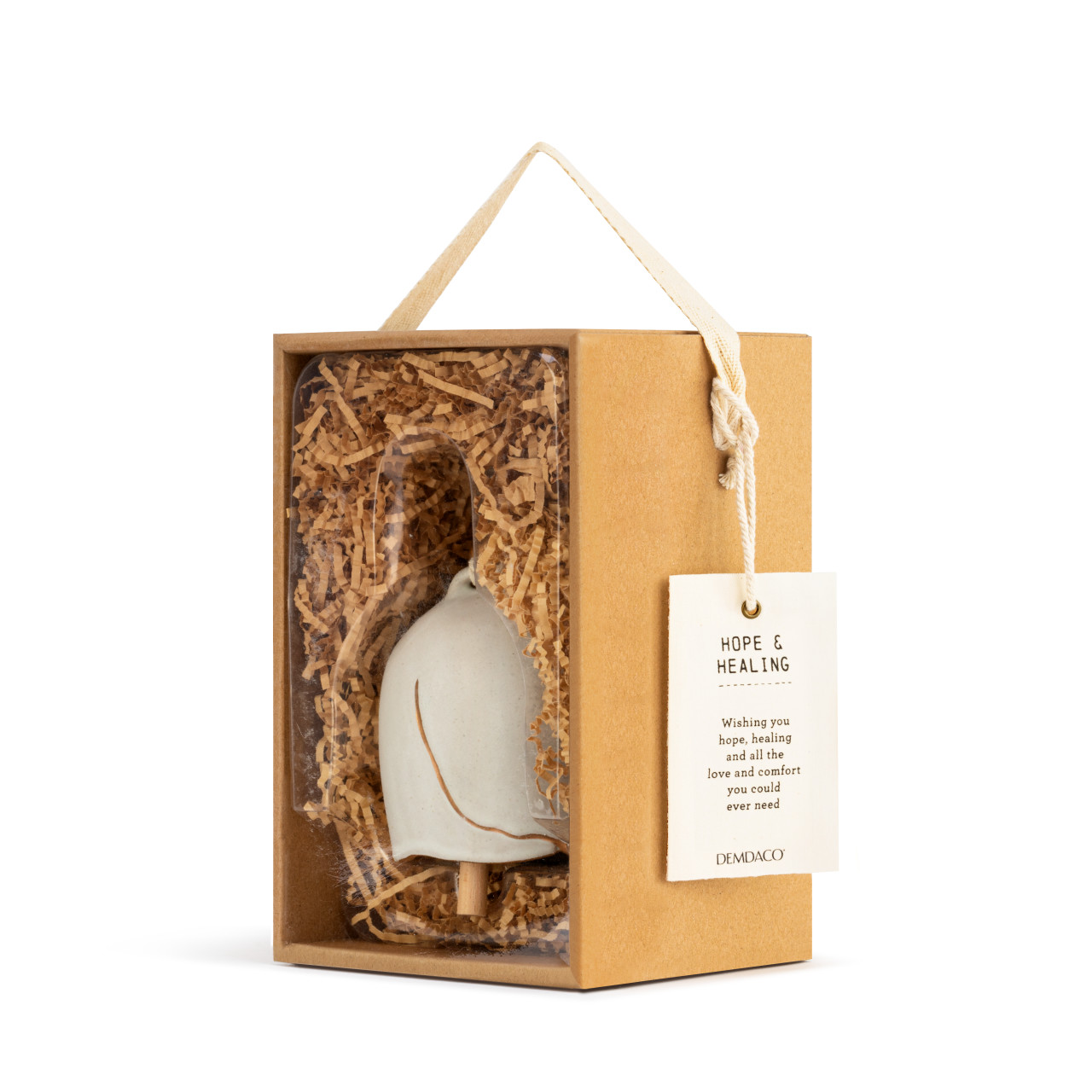 Inspired Collection Hope & Healing Hanging Inspired Bell 3.5" x 5.5" thumbnail