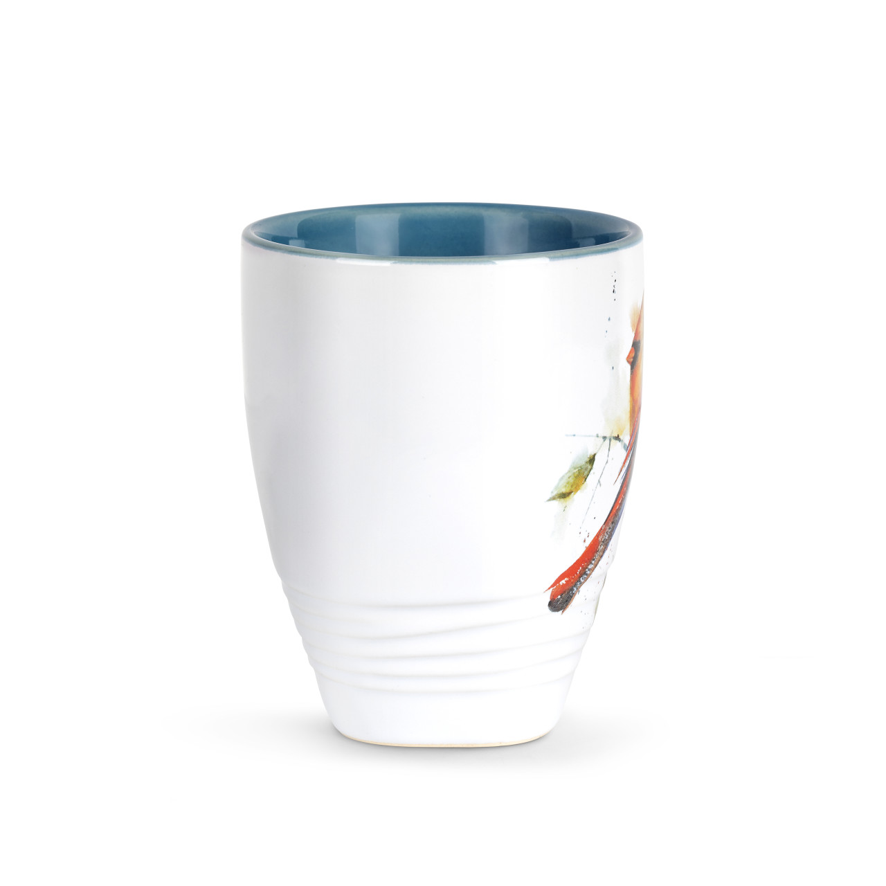 Dean Crouser Stoneware Watercolor Cardinal Pair Mug 16oz thumbnail