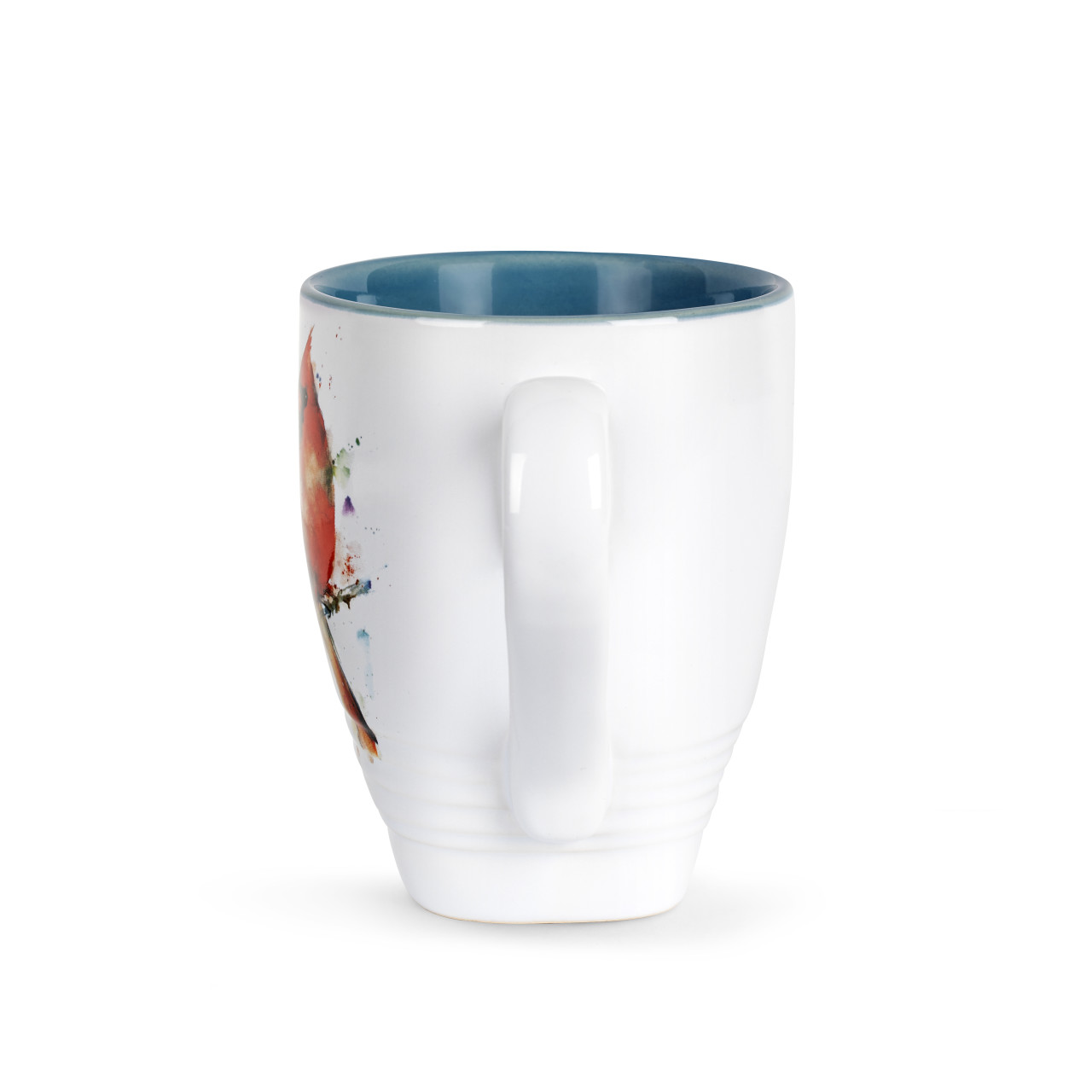 Dean Crouser Stoneware Watercolor Cardinal Pair Mug 16oz thumbnail