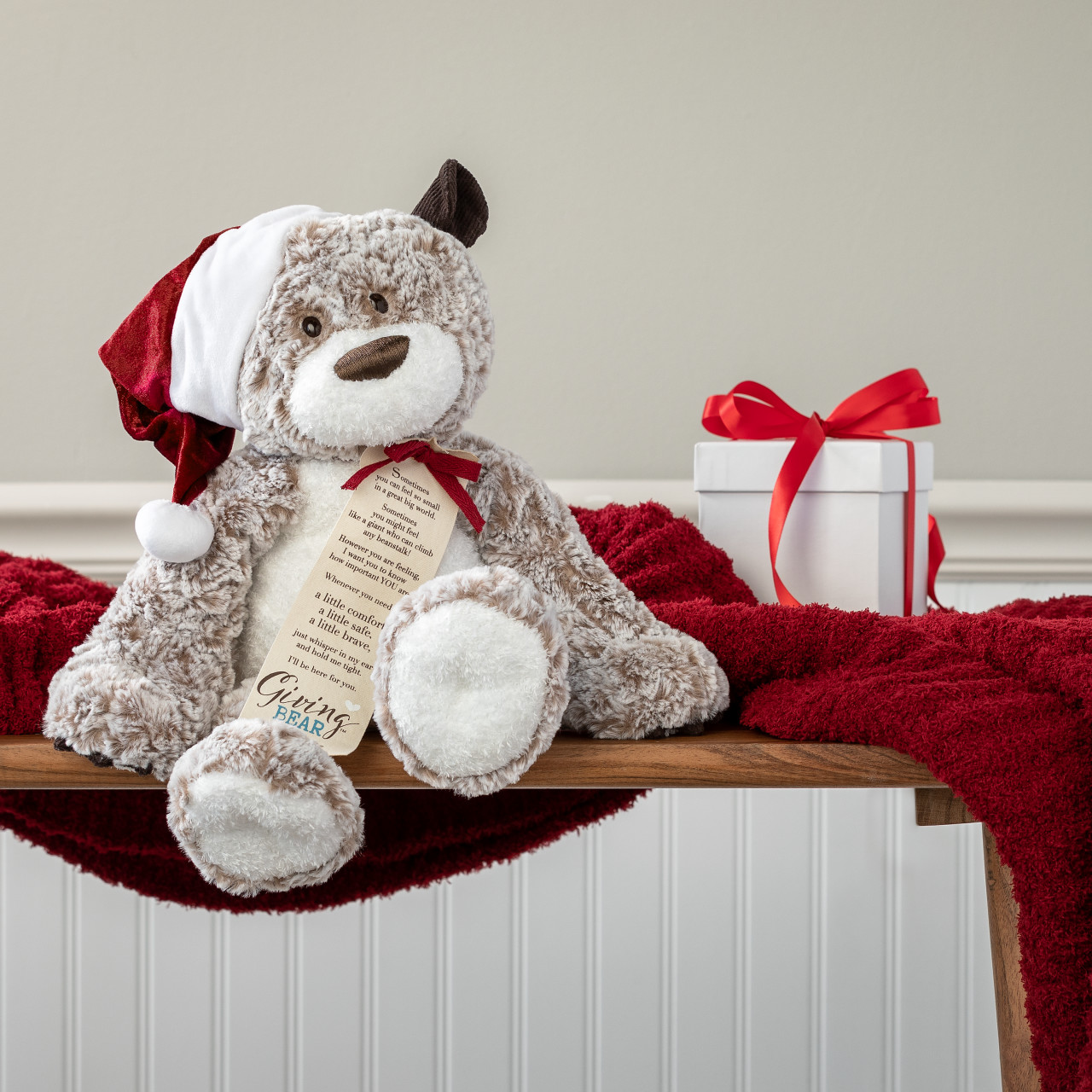 Giving Collection Holiday Giving Bear Stuffed Animal 16" thumbnail