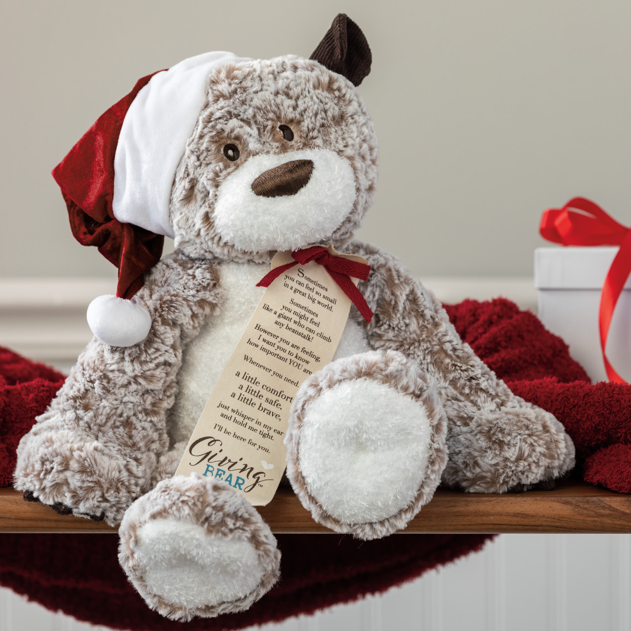 Giving Collection Holiday Giving Bear Stuffed Animal 16" thumbnail