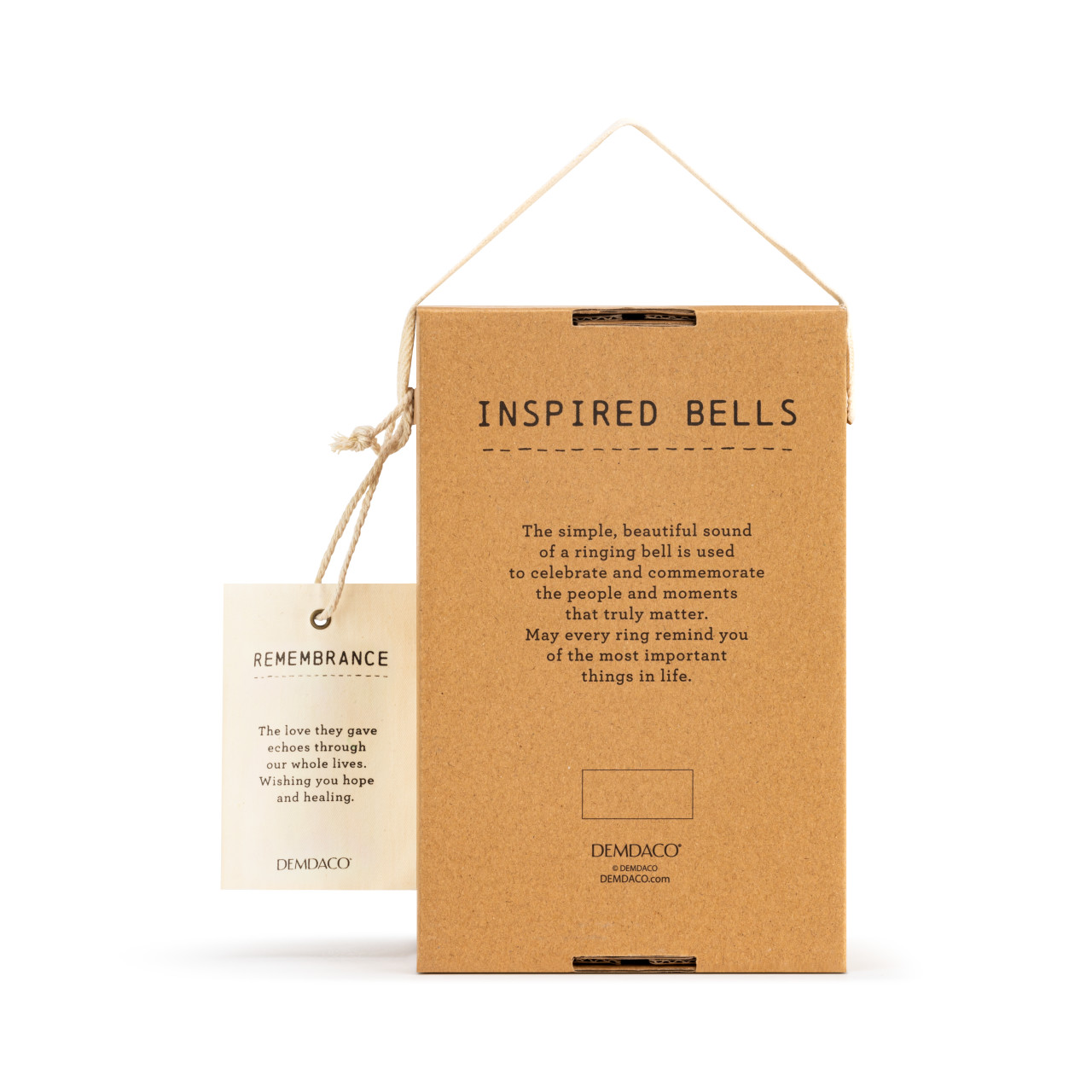 Inspired Collection Remembrace Hanging Inspired Bell 3" x 8" thumbnail