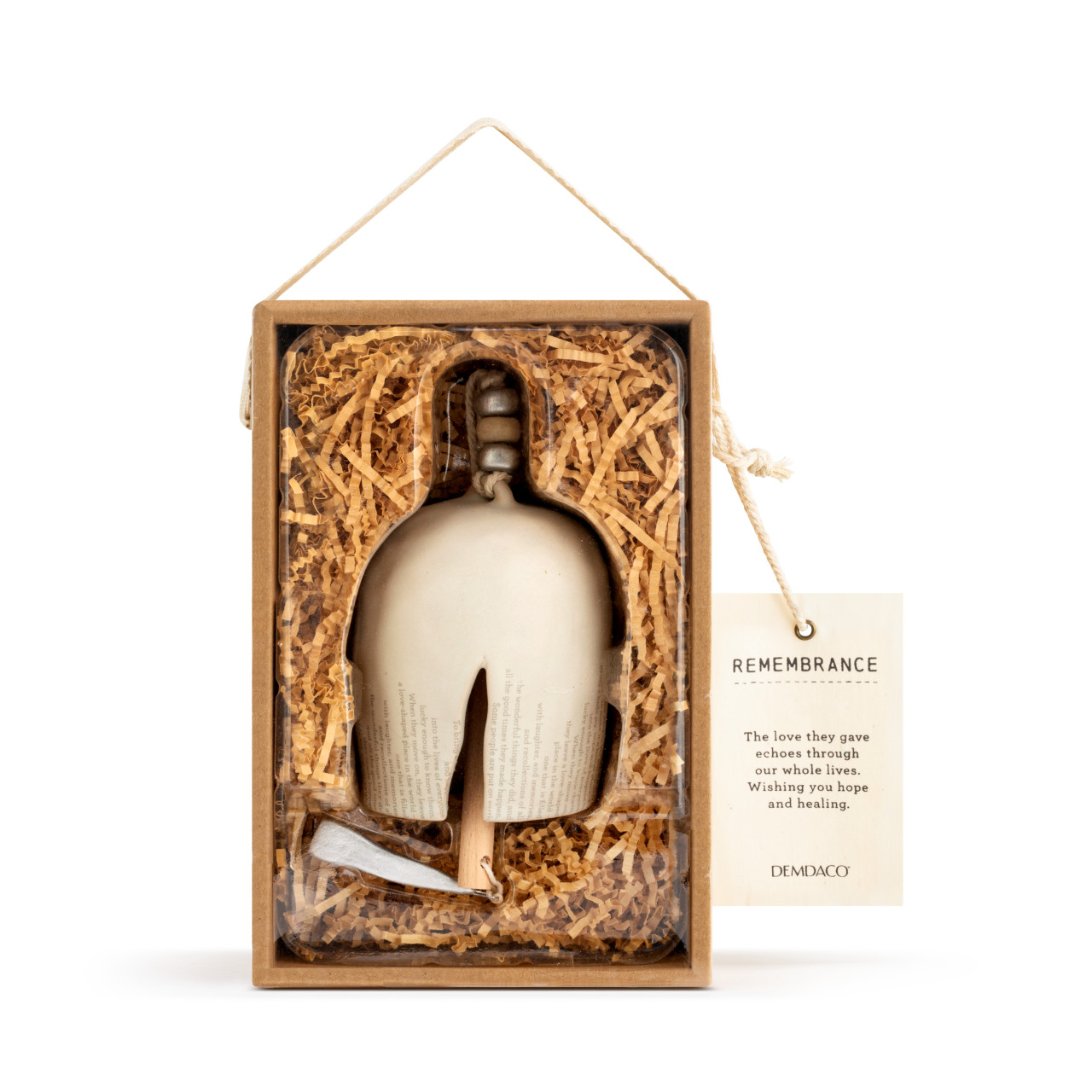 Inspired Collection Remembrace Hanging Inspired Bell 3" x 8" thumbnail