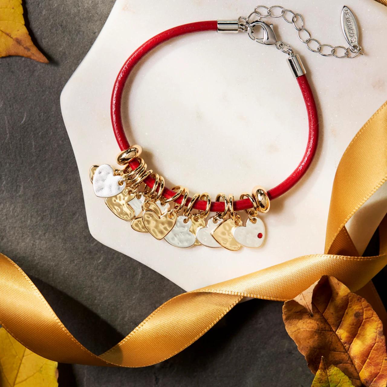 Charm Bracelet - Red Heart thumbnail