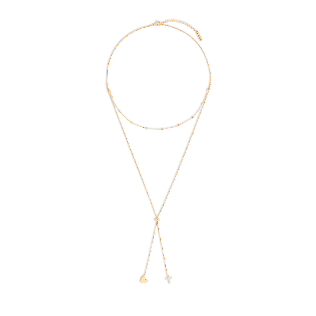 Heart and Cross Giving Necklace thumbnail