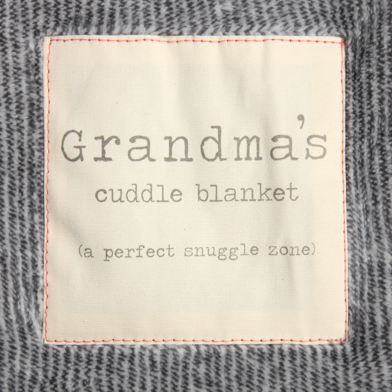 Together Time Grandma & Me Gray Foot Pocket Blanket 60" x 70" thumbnail