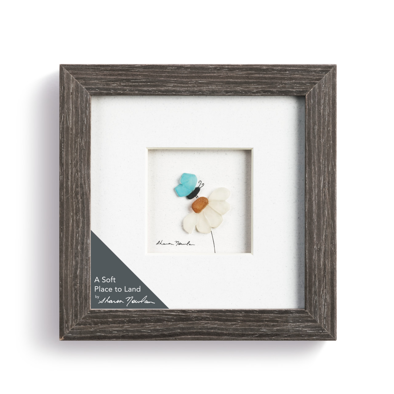 A Soft Place to Land Wall Art - Gray thumbnail