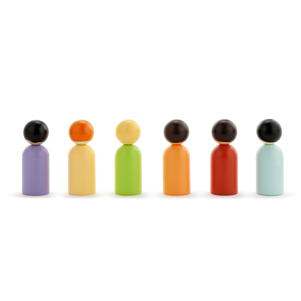 Hopeful Rainbows Wooden Dolls thumbnail