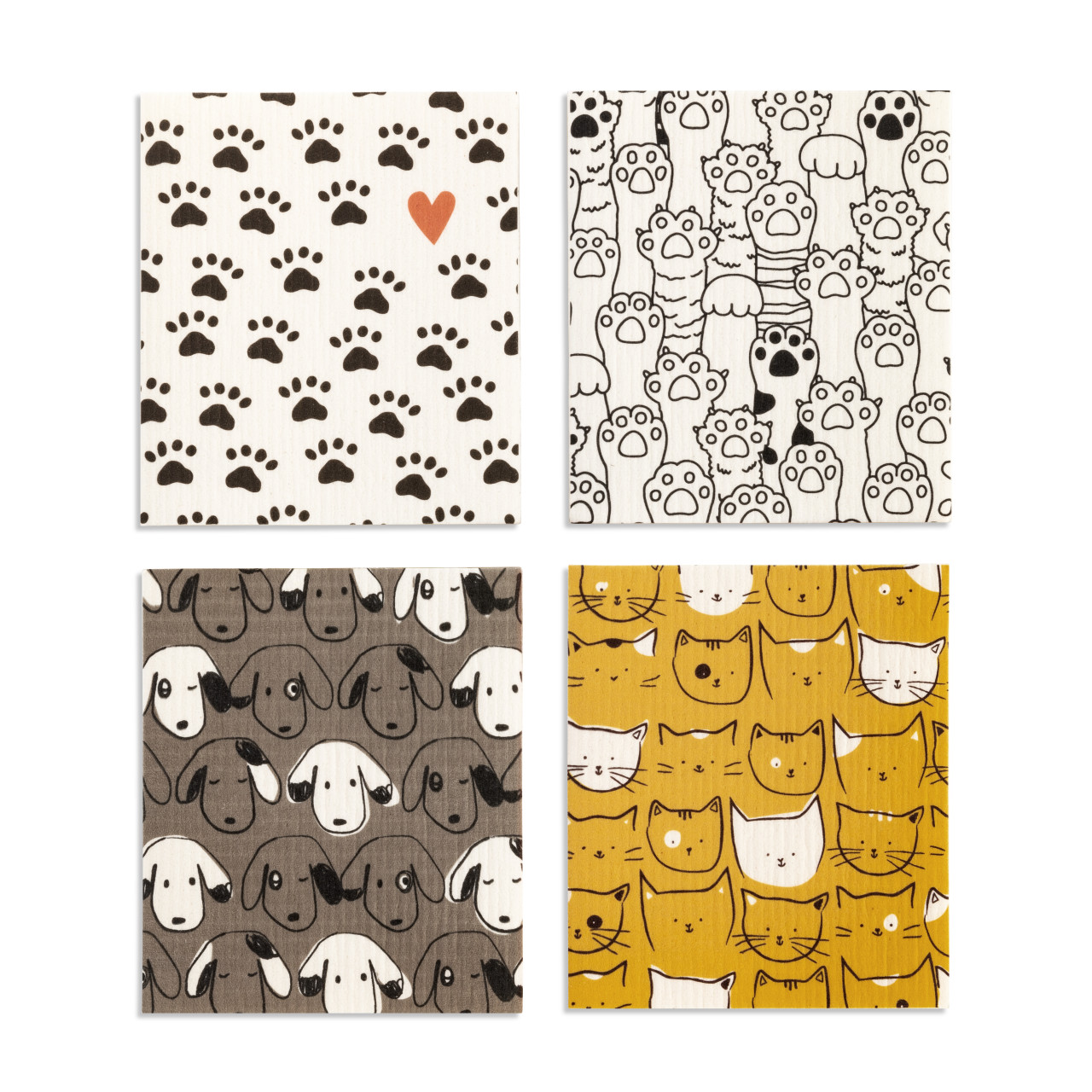 Biodegradable Dish Cloths Pet - 4 Assorted thumbnail