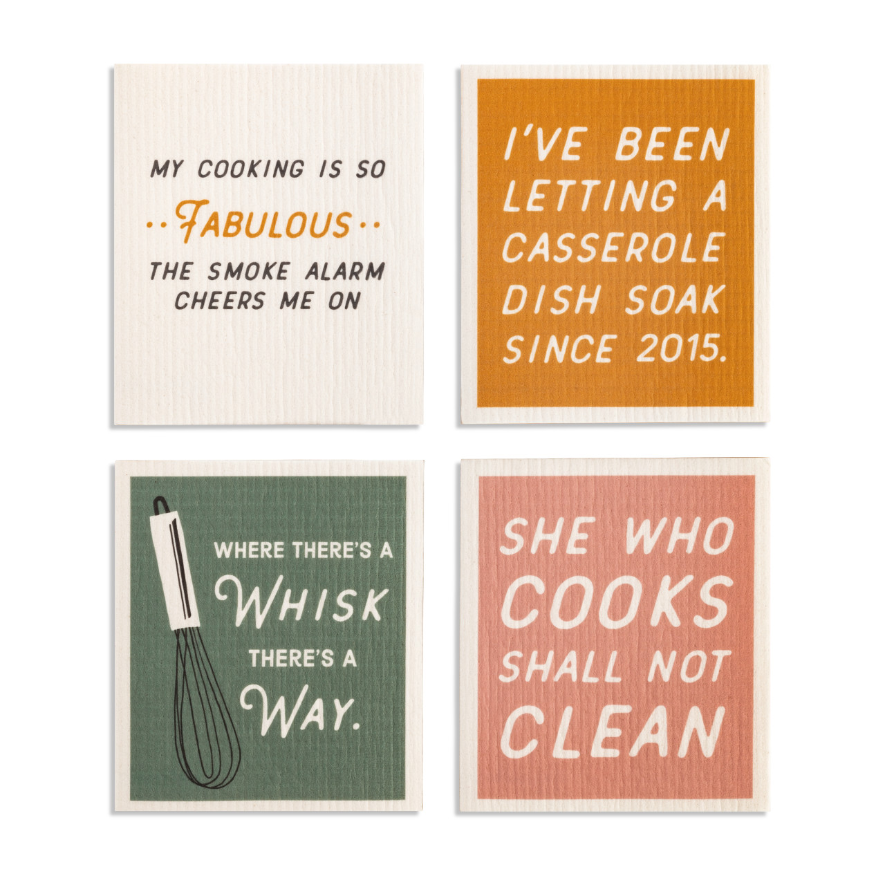 Biodegradable Dish Cloths Kitchen - 4 Assorted thumbnail