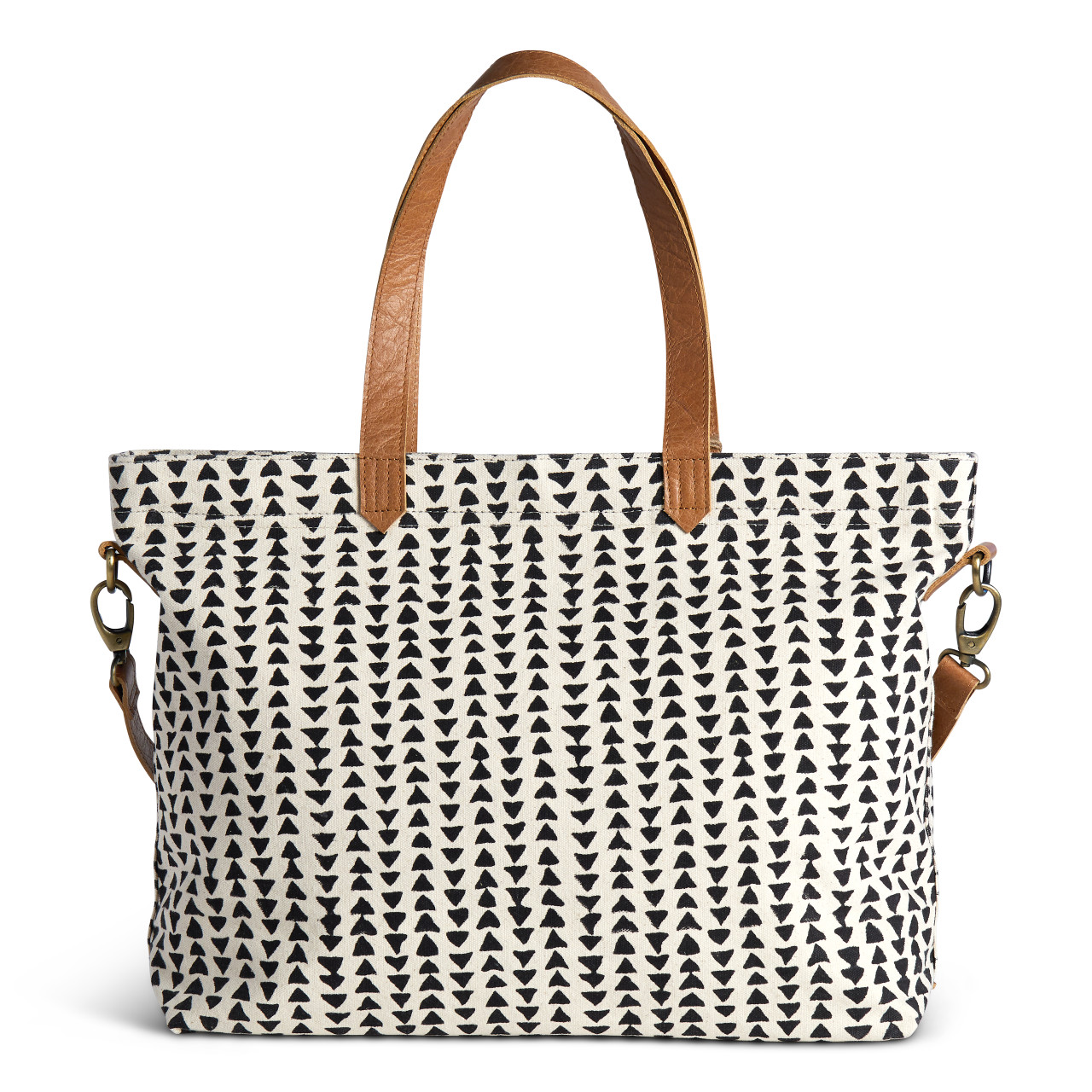 JOYN Tote Bag - Black Triangle thumbnail